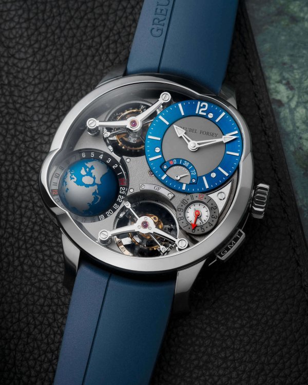 greubel forsey history 2019 gmt quadruple tourbillon 01 - Greubel Forsey