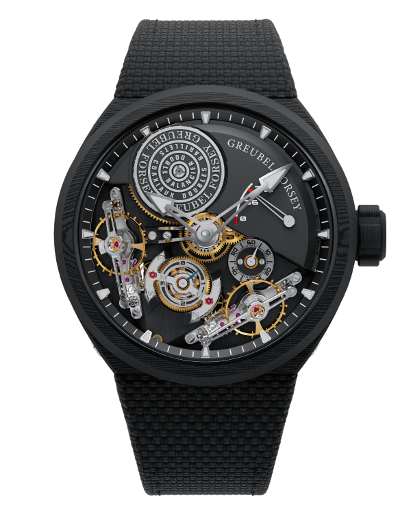 greubel forsey double balancier convexe carbon 42 5mm - Greubel Forsey