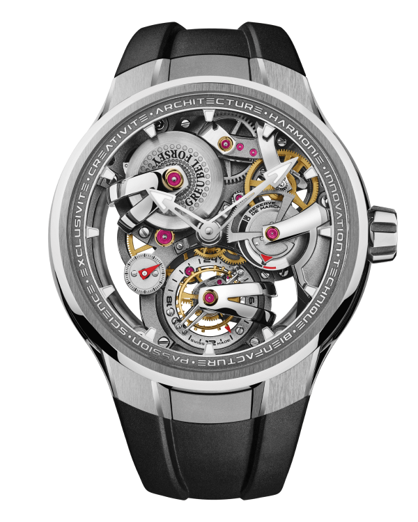greubel forsey tourbillon 24 secondes architecture 122023 - Greubel Forsey