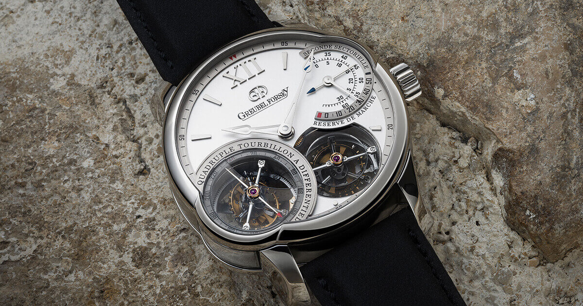 Greubel Forsey | The History | Quadruple Tourbillon