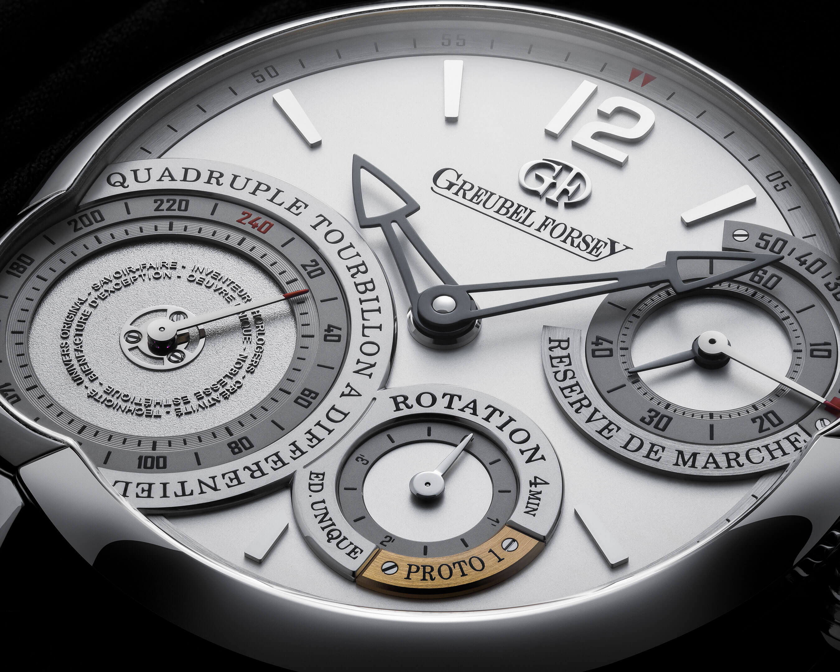 Quadruple Tourbillon Secret - Greubel Forsey