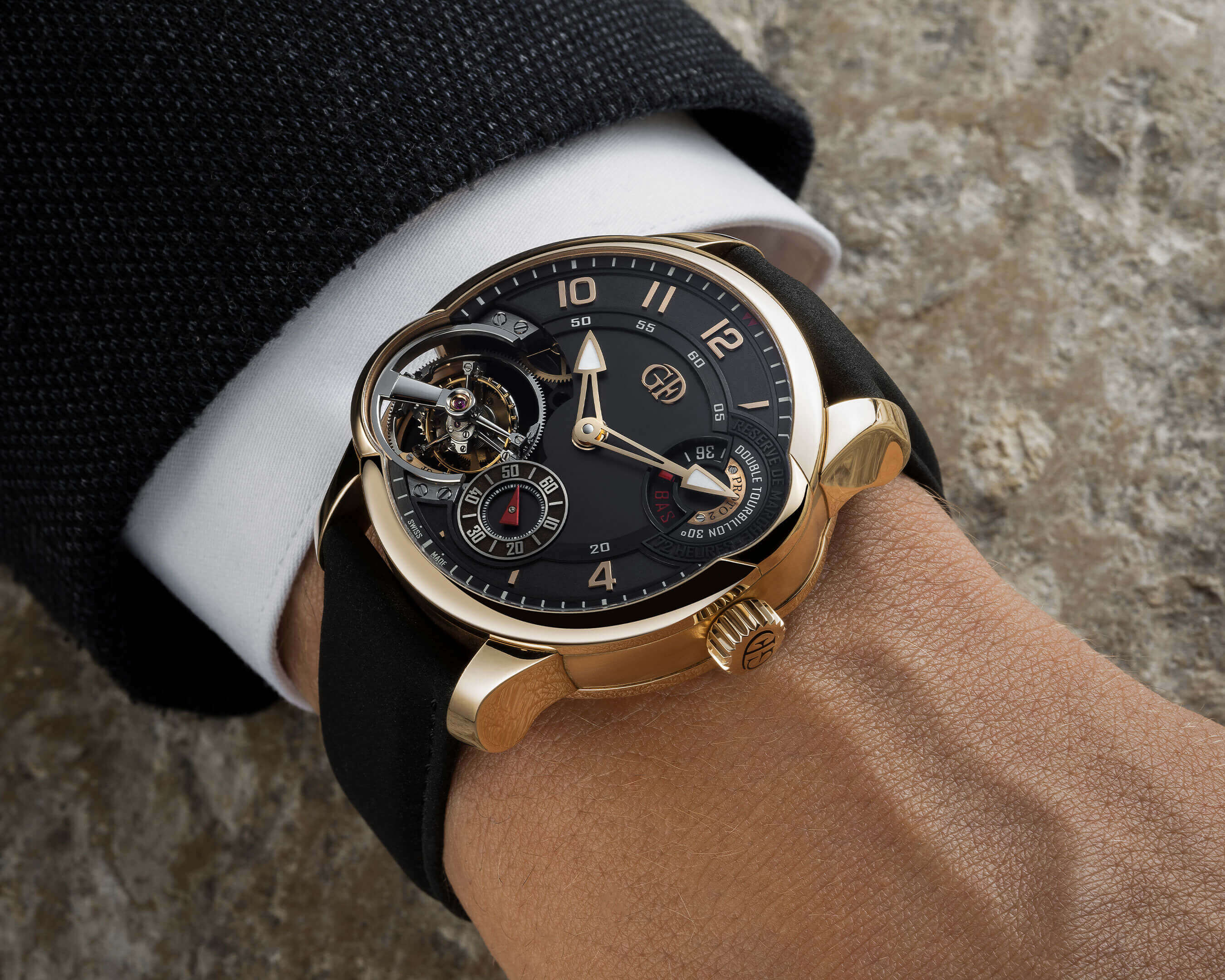 Double Tourbillon 30˚ Asymétrique - Greubel Forsey