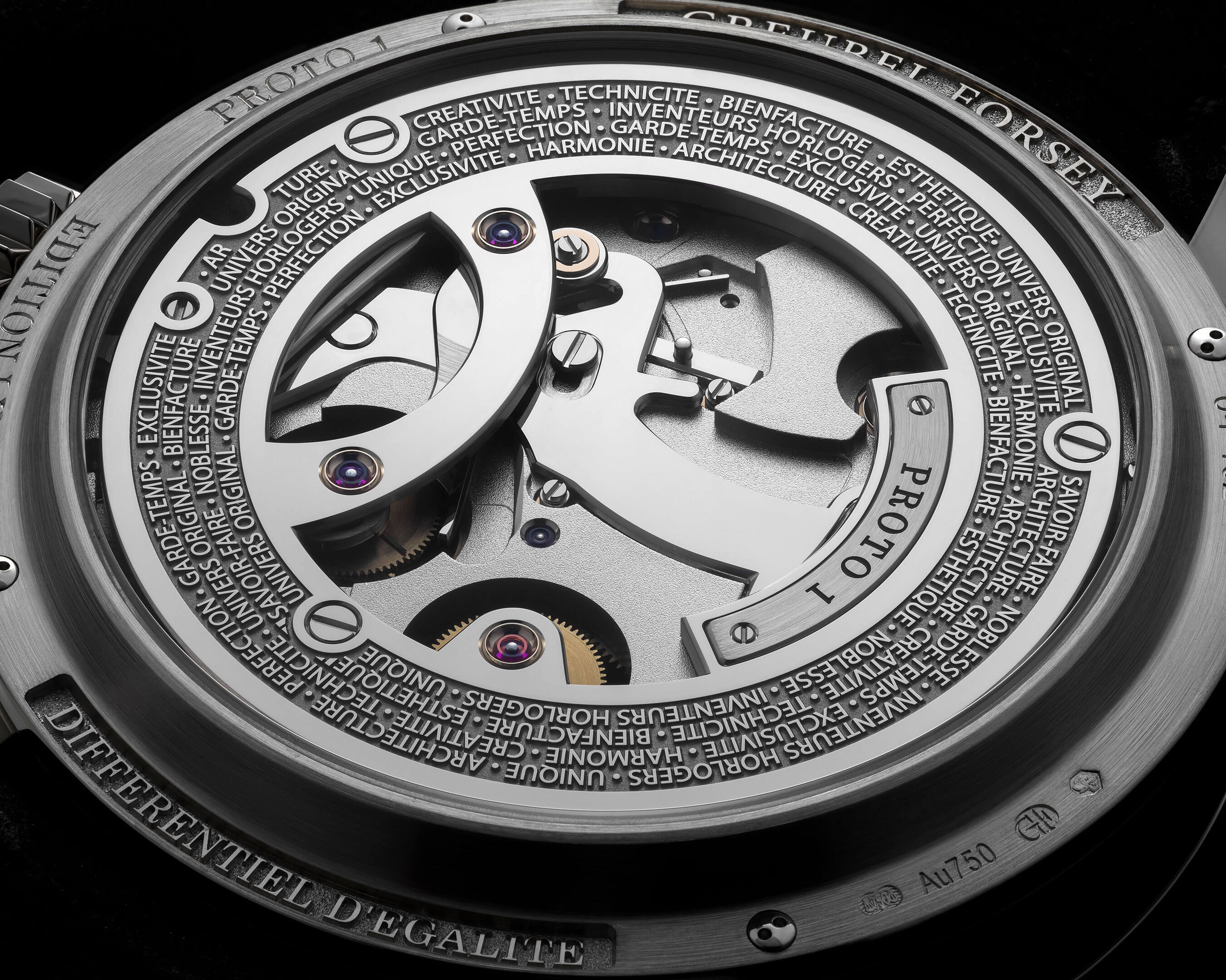 Différentiel d'Égalité - Greubel Forsey