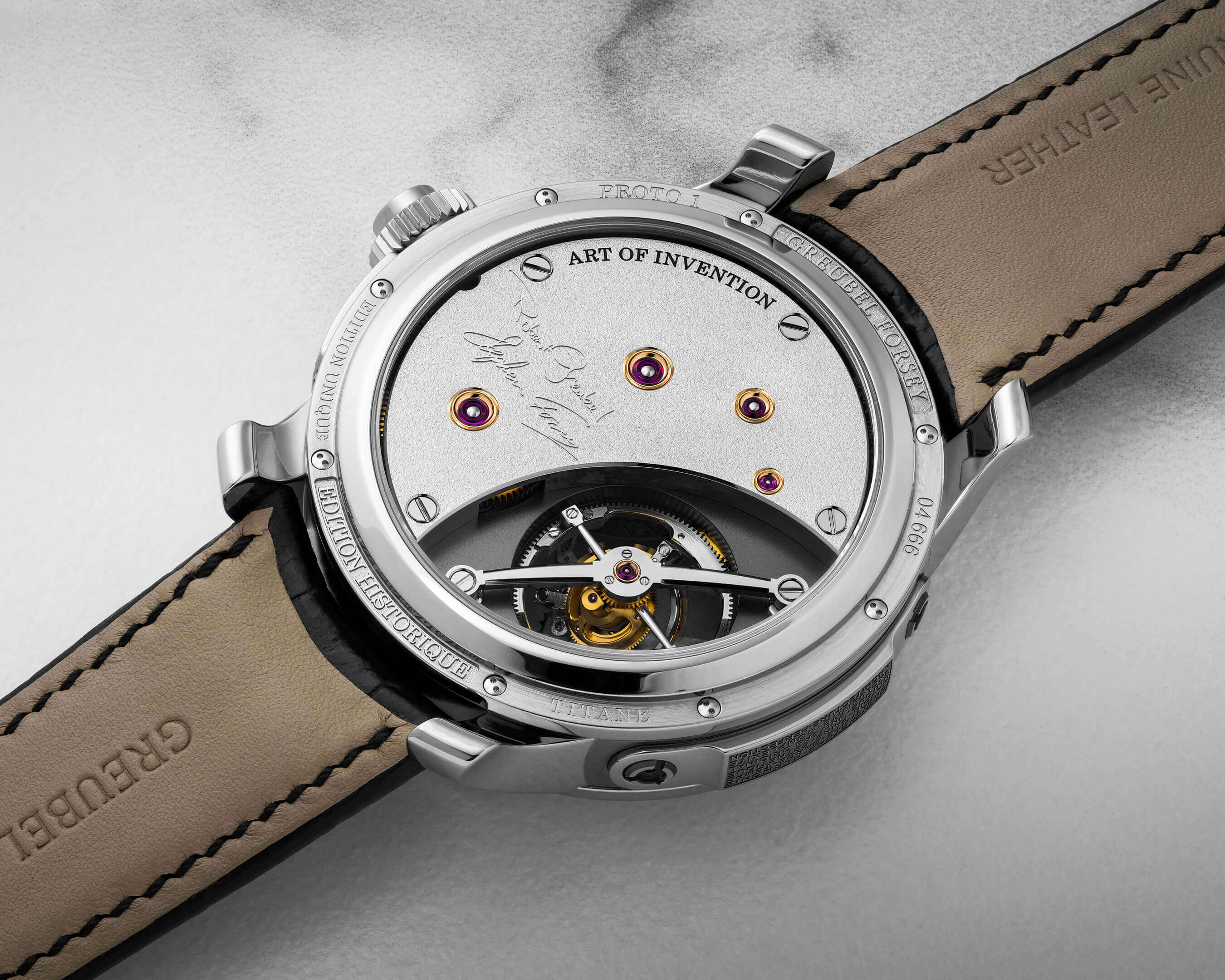 Art Piece Édition Historique - Greubel Forsey