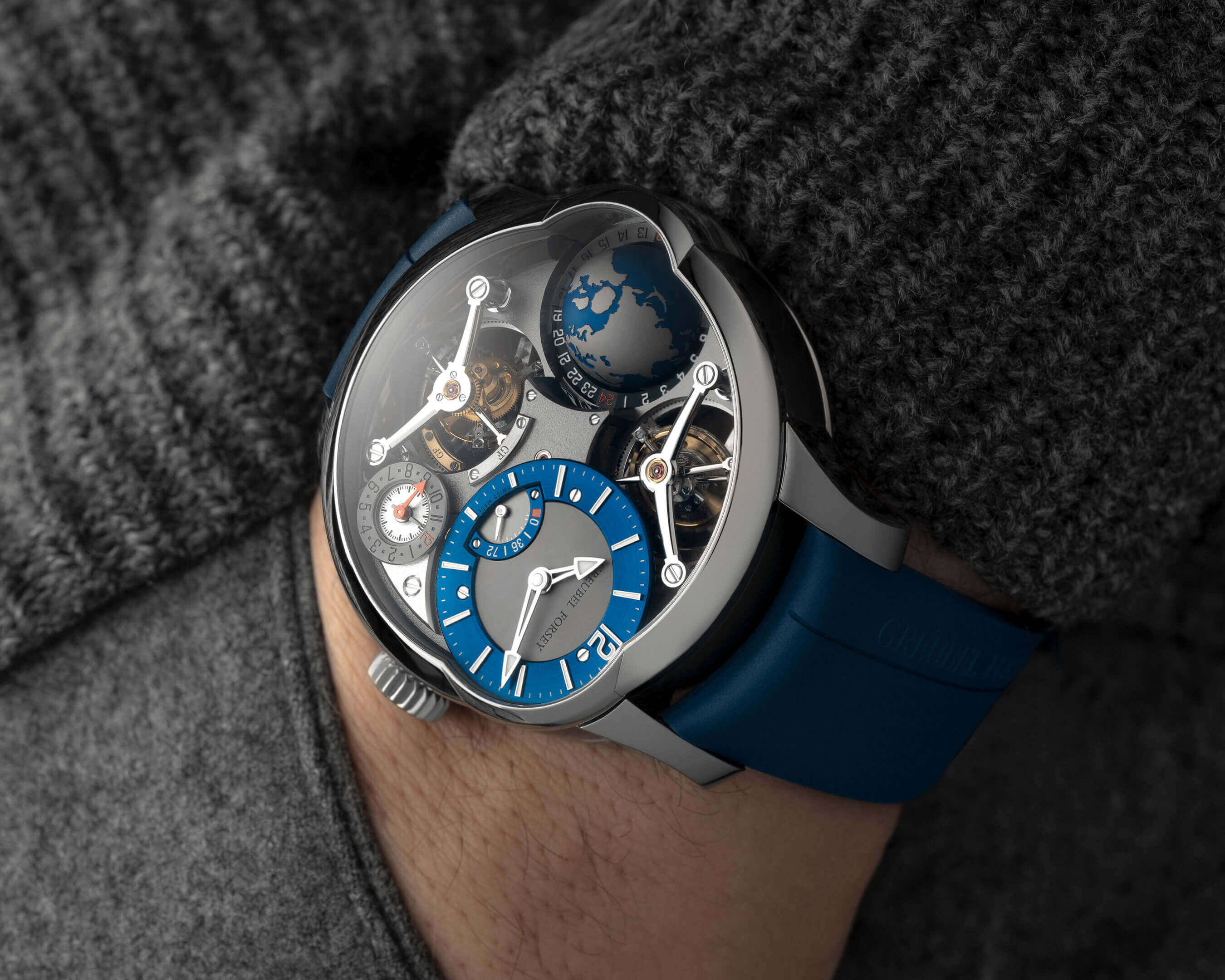 GMT Quadruple Tourbillon - Greubel Forsey