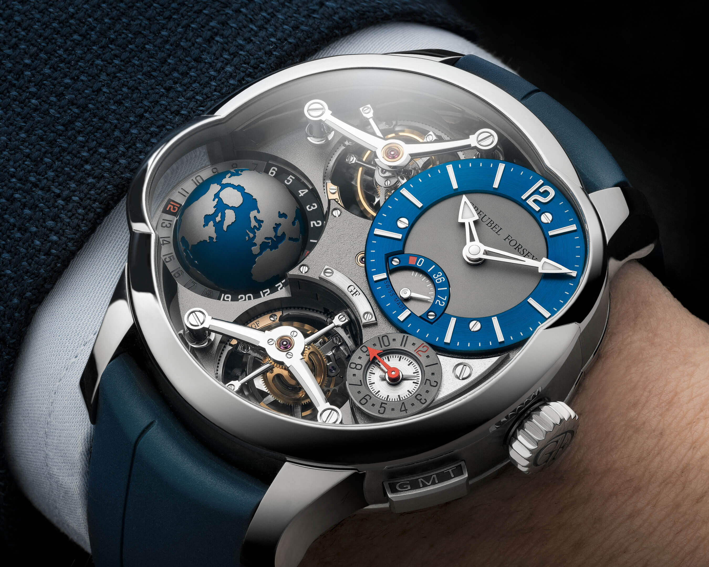GMT Quadruple Tourbillon - Greubel Forsey