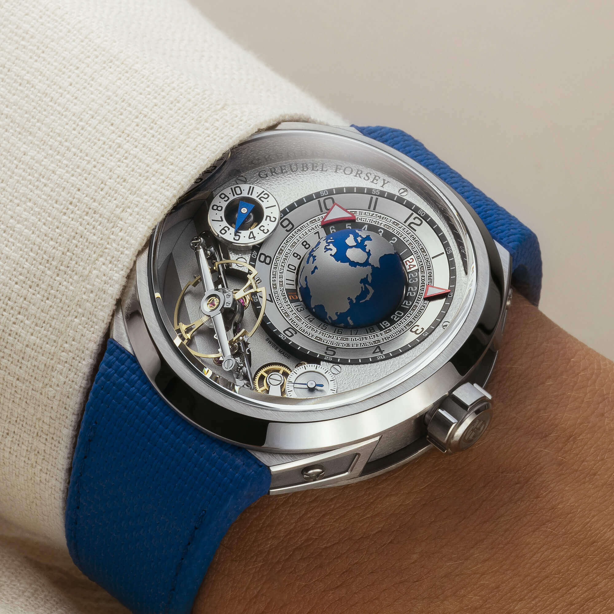 greubel forsey collection gmt balancier convexe - Greubel Forsey